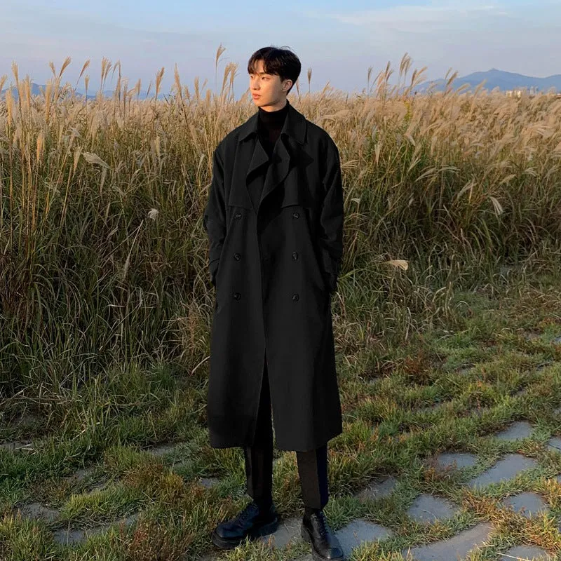 Double-breasted Trench Loose Trend Coat