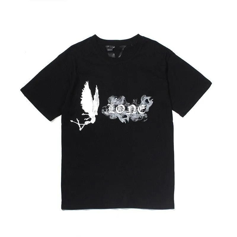 Giftngon - Vlone Style Devil Ink Tie Die Tee