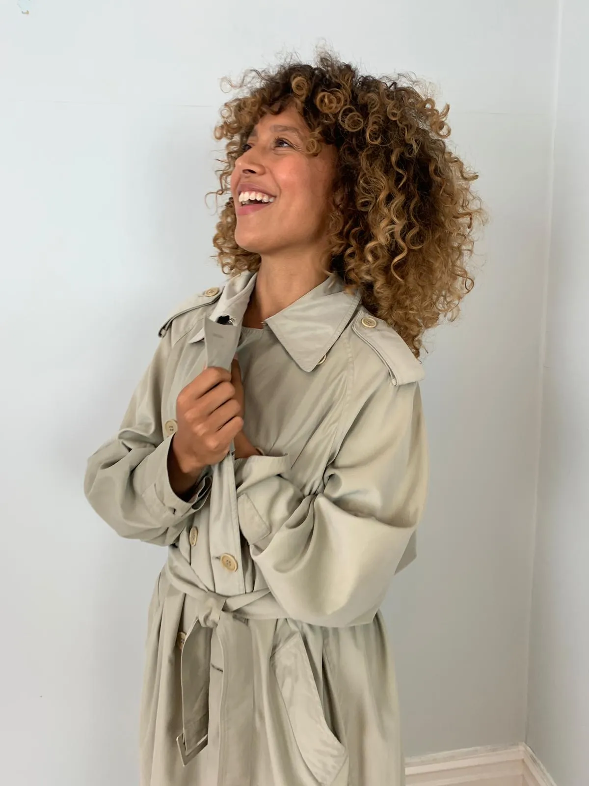 Maxmara weekend summer lightweight trench coat