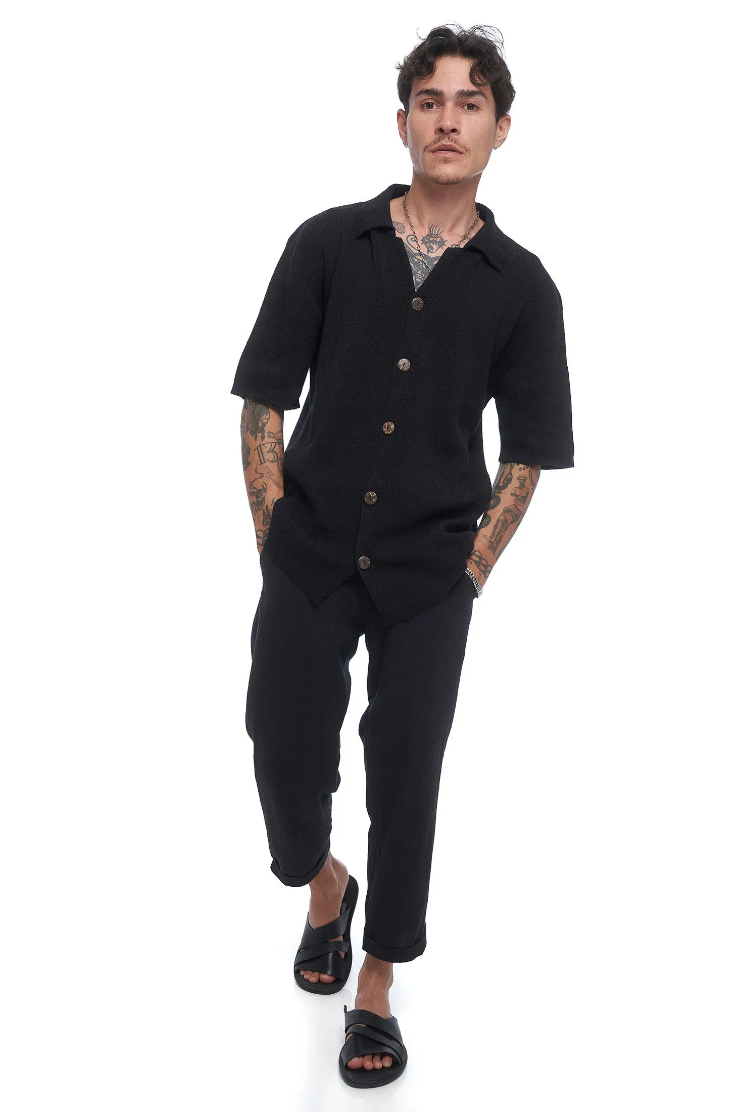 Russell Knit SS - Black
