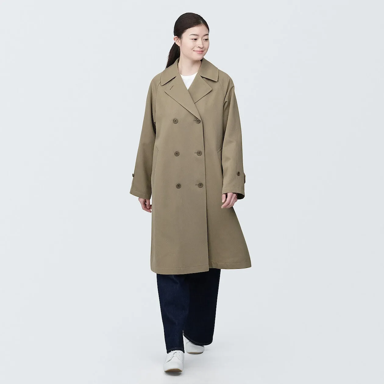 Water Repellent Trench Coat