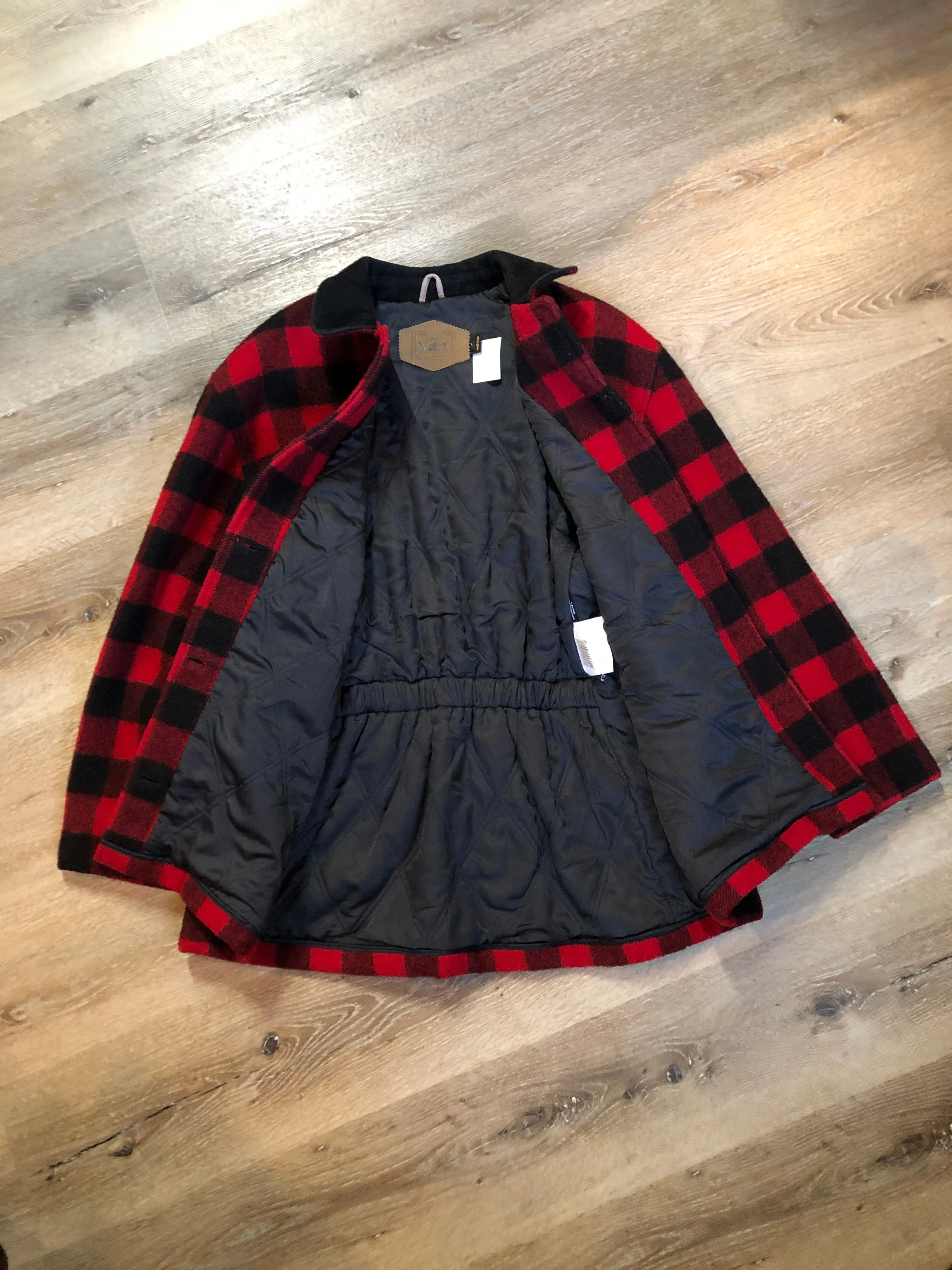 Woolrich Vintage Buffalo Plaid Wool Jacket. Made in USA